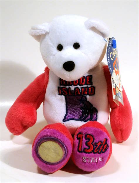 #13 Rhode Island State Quarter Bear - Scoopy's Collection