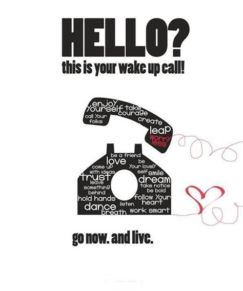 Good Morning Wake Up Quotes Typography Poster Quotes Wake Up Call