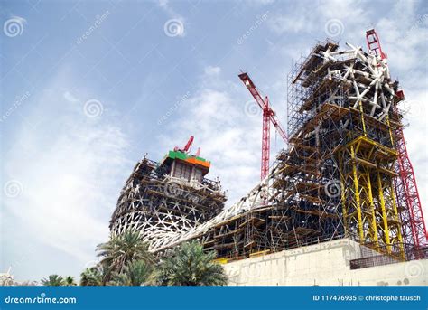 Museum Under Construction Beautiful Structure Editorial Image Image