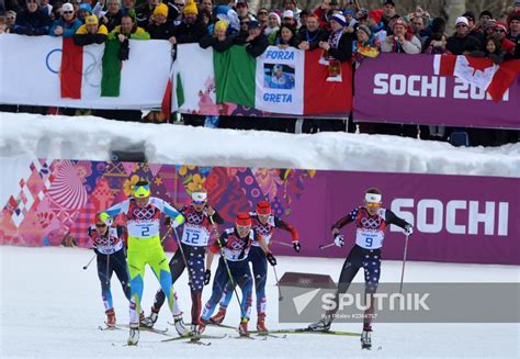 2014 winter olympics cross country skiing women sprint sputnik mediabank