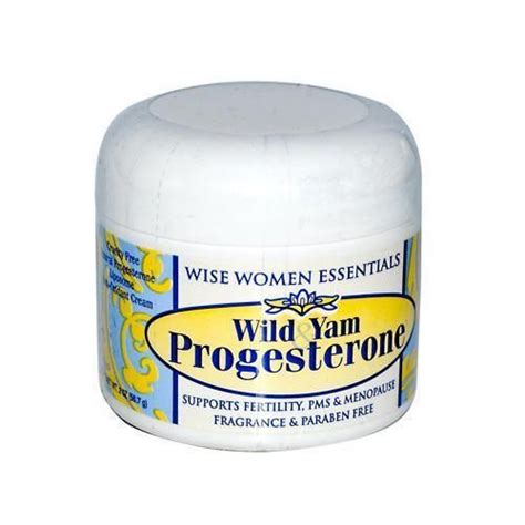 Wise Essential Wild Yam And Progesterone Cream 2 Oz Progesterone Cream Wild Yam Progesterone