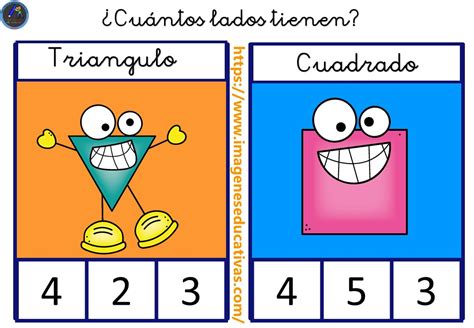 Tarjetas Figuras Geométricas 2 Imagenes Educativas