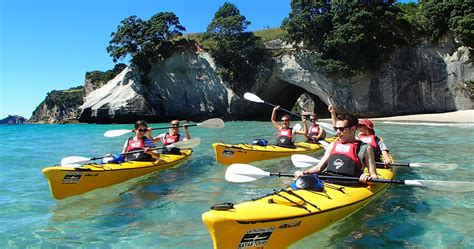 Cathedral Cove Kayak Tour Rtw Backpackers