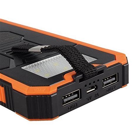Find great deals on ebay for backpack solar charger. queenacc. QueenAcc™ 15000mah Solar Panel Charger with LED ...