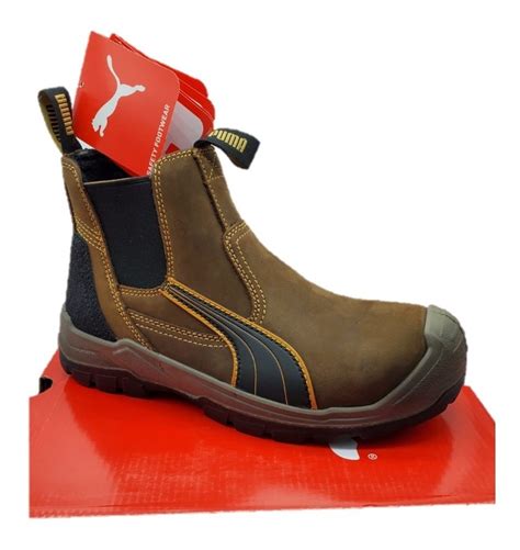 bota de seguridad puma p264 tanami brown mid 25 29 envío gratis