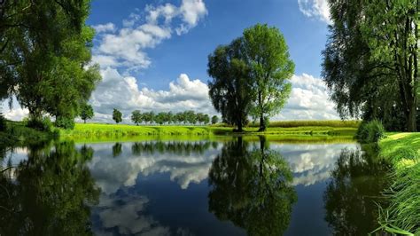 Nice Water Landscape ~ Mystery Wallpaper