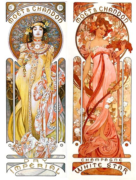 Alfons Mucha Maître De Lart Nouveau Illustration Art Nouveau