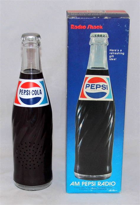 Vintage Pepsi Bottle Novelty Transistor Radio By Radio Sha Flickr