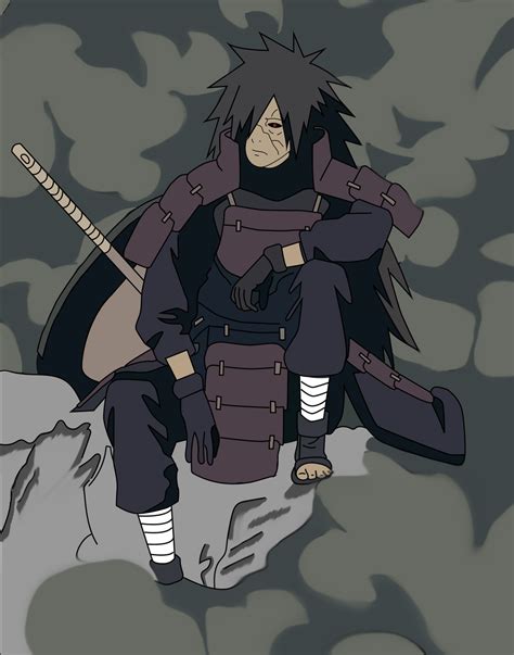 I Drew The Legendary Sitting Madara 6 Hours Rnaruto