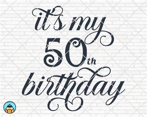 78 Free 50th Birthday Svg Cut Files Download Free Svg Cut Files And