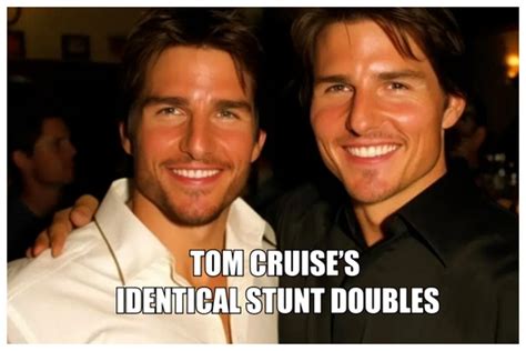 Tom Cruises Stunt Doubles Are Literally Identical To Him Marcatv