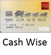 Having your card is the same as having cash at hand the only difference is that the former is easy and secure to handle. Wells Fargo To Launch New 'Cash Wise' Credit Card In June - Doctor Of Credit