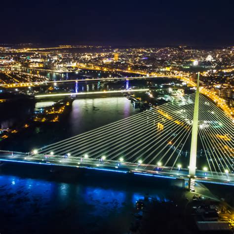 Najmlađi Most Preko Save U Beogradu Jedan Je Od Arhitektonskih Simbola