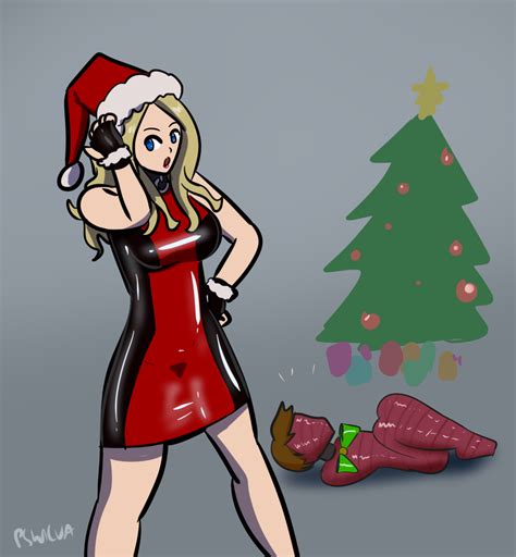 evee the christmas domme by pswkua from patreon kemono