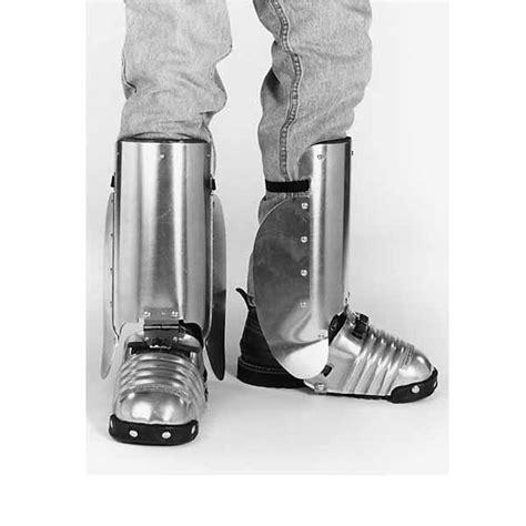 Ellwood Safety 401 5 Aluminum Alloy Combination Foot Shin Guards With