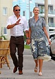 Sarah Murdoch and her husband Lachlan enjoy a romantic lunch in Bondi ...