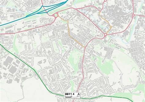 Burnley Bb11 4 Map 19965718 