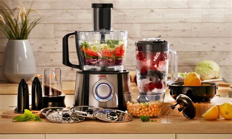 38 cm w × 35 cm d × 45 cm h (15 in w × 14 in d × 18 in h) quickly and easily produce soups, sauces, dressings and more; Top 10 best food processors in Canada - TheDigitalHacker