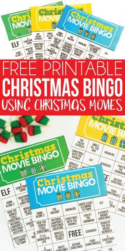 This Fun Printable Christmas Bingo Game Is Perfect For Large Groups