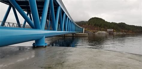 Bergsøysundbrua Tour 8th Longest Floating Bridge The Bridge Guy