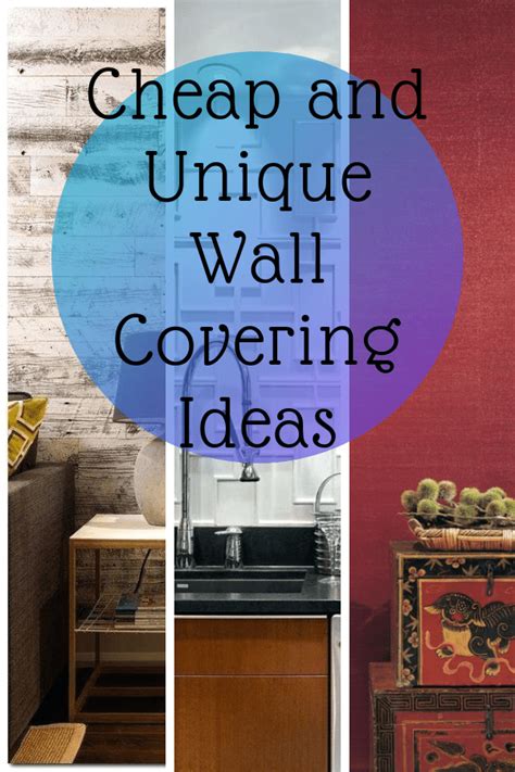 25 Cheap And Unique Wall Covering Ideas To Enhance Your Room