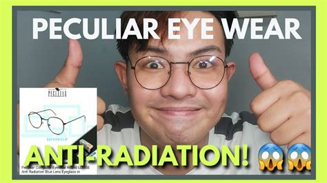 Testing Blue Light On Anti Radiation Eyeglasses Peculiar Eyewear