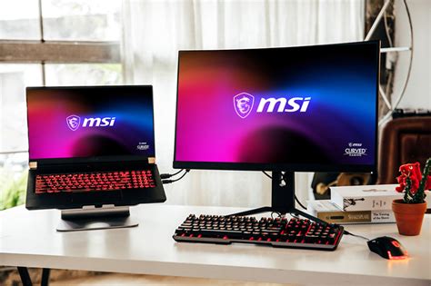 There are several ways to connect a computer to the monitor or projector. Connect Your Laptop to Multiple Gaming Monitors | Gaming ...