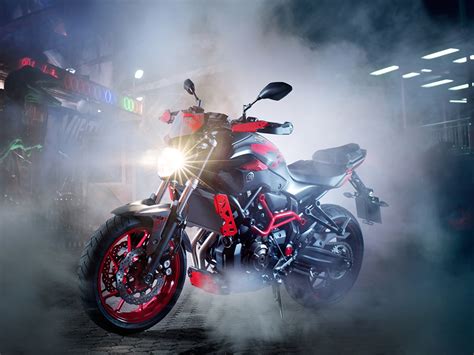 Desktop Wallpapers Yamaha 2015 16 Mt 07 Moto Cage Motorcycles Smoke