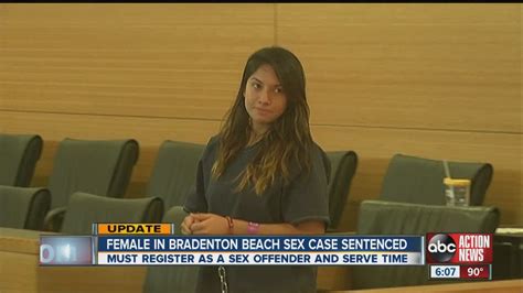 Bradenton Woman Convicted For Sex On Beach Sentenced Youtube