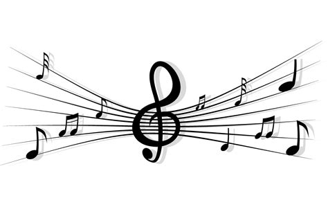 Clear background music notes transparent png. Musical note Illustration - Black and white liner notes transparent FIG. png download - 1200*758 ...