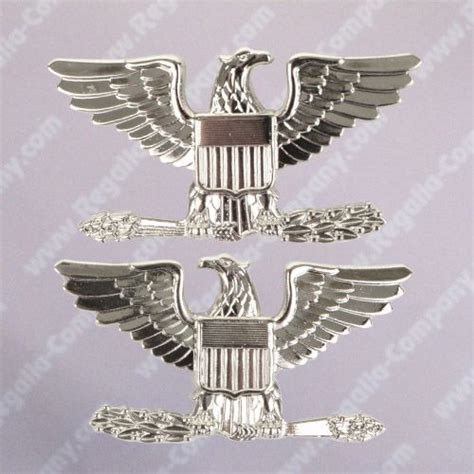 Us Army Colonel Rank Eagles Regalia Company