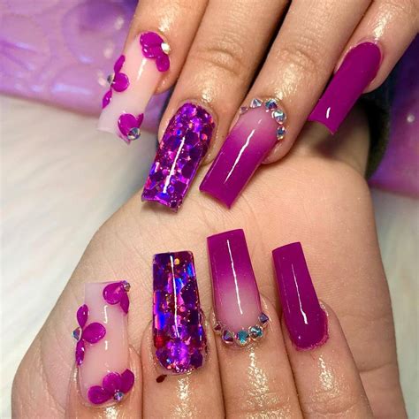 Purple Nail Art Designs 13 K4 Fashion
