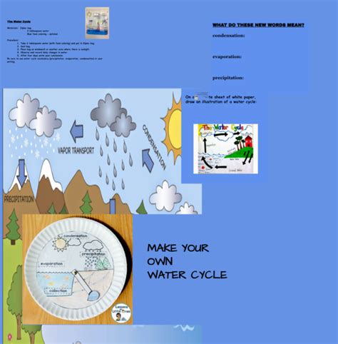 The Water Cycle Science Lessons And Extension Lab Activities Create