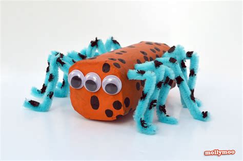 Craft Using Toilet Paper Rolls Mollymoocrafts Halloween Crafts For Kids