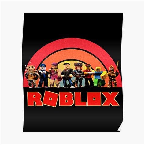 Roblox Game Posters Redbubble