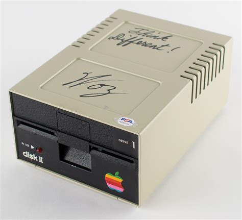 Steve Wozniak Signed Apple Ii Floppy Disk Drive Sold For 2106 Rr