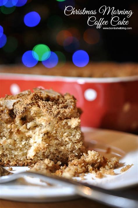 Sweet, delicious coffee cake recipes, with a rich crumble topping, taste great as a morning treat or an afternoon snack. Christmas Morning Coffee Cake - Sugar Bee Crafts