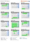 Op deze website staat iedere online jaarkalender / kalender voor o.a. Kalender 2021 + Ferien Bayern, Feiertage