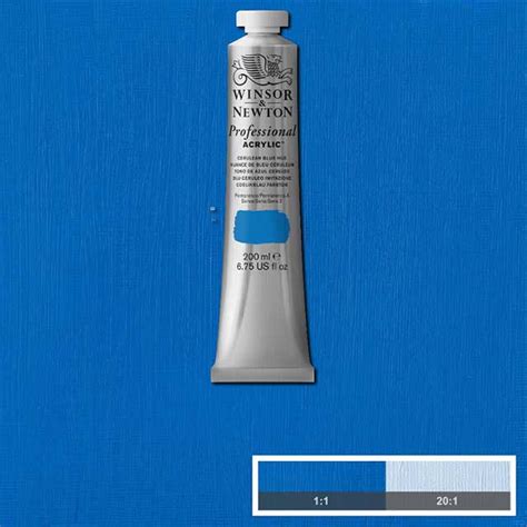 Winsor And Newton Prof 200ml Cerulean Blue Hue 139 Arnolds