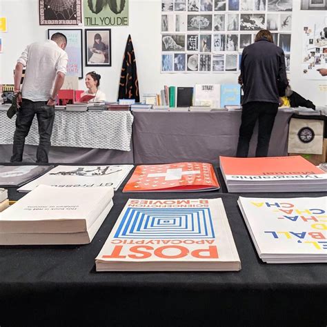 Getting Ready For The Last Day Of La Art Book Fair Find Us At Table