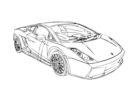 Lamborghini Reventon Coloring Pages at GetDrawings | Free download