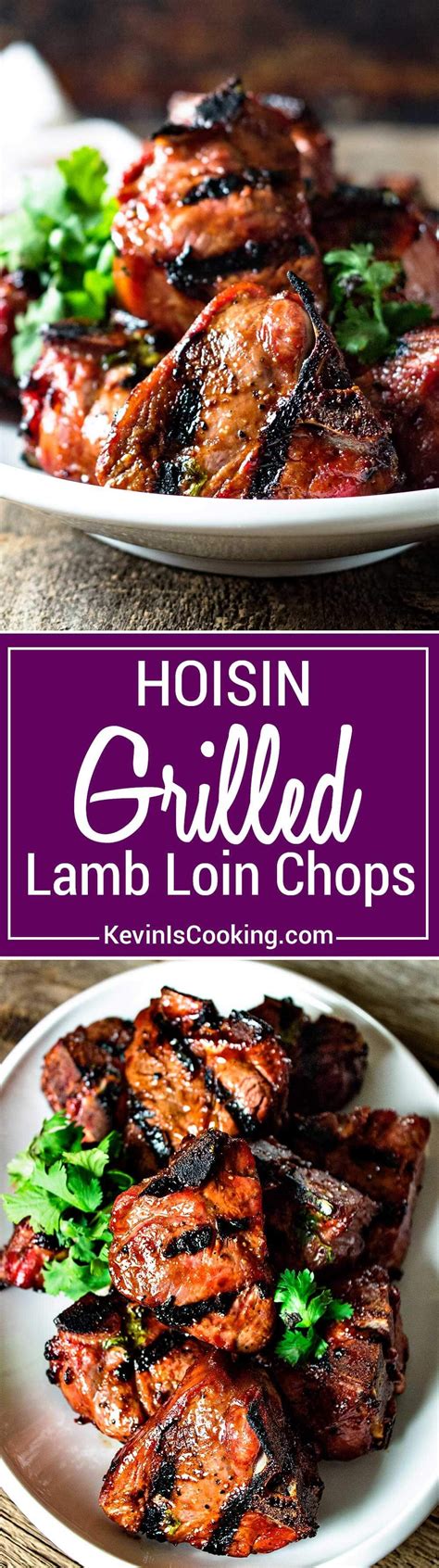 These Grilled Hoisin Lamb Loin Chops Are Marinated In Hoisin Sauce Then