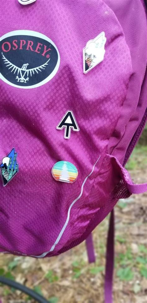 Appalachian Trail Acrylic Pin At Pin Hiker T Hiking Etsy
