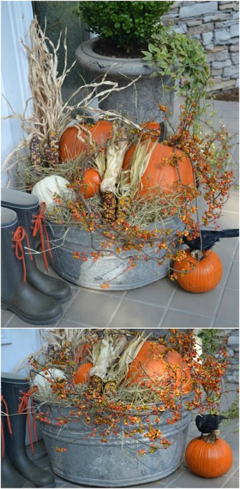 15 Diy Outdoor Fall Decorations
