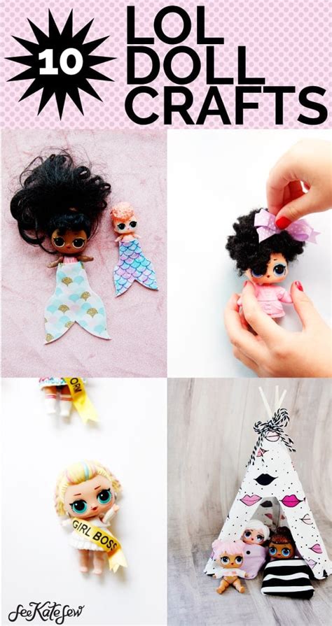 10 Easy Lol Doll Crafts To Make Today See Kate Sew