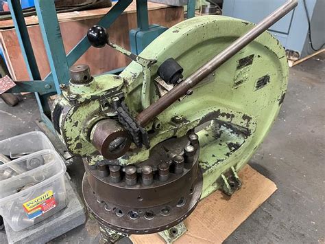Used Rotex Model 18 Manual Turret Punch For Sale At Trader Machin