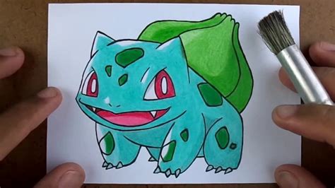 Como Desenhar Bulbasaur Pokémon Colorindo E Desenhando FÁcil Youtube
