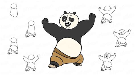 Kung Fu Panda Sketch At Explore Collection Of Kung