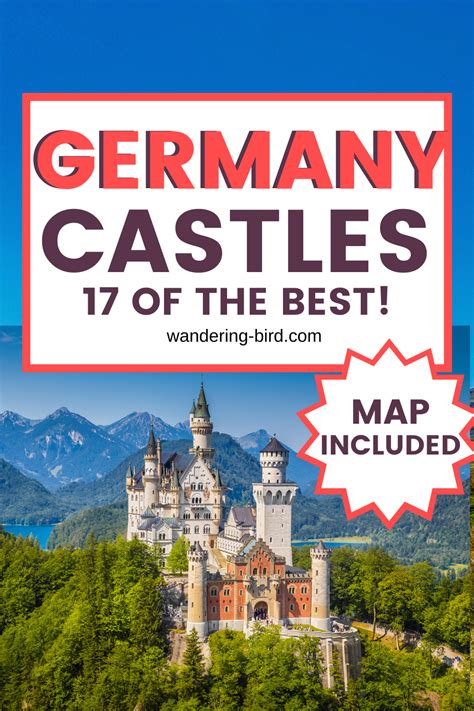 17 Spectacular Castles In Southern Germany You Need To Visit Map