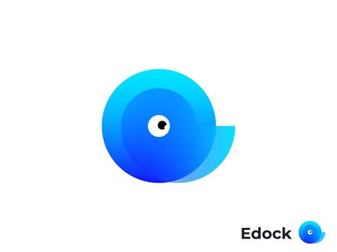 Edock Logo Design By Ashfuq Hridoy Logo Designer On Dribbble